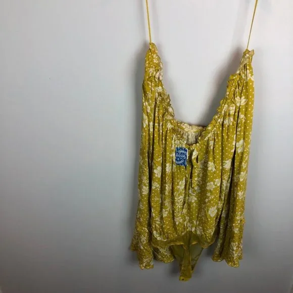 Free People One on One Date Marigold Bodysuit - Picture 7 of 7